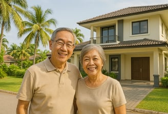 Retired Singaporean couple
