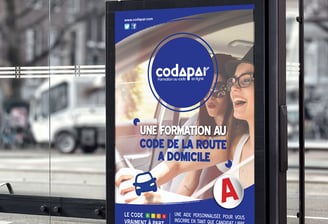 Identité visuelle Imprimés affichage Codapar Zéro Cinq Design