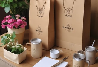 Tazas, vasos, boligrafos, bolsas, un kit perfecto para dar a conocer tu marca