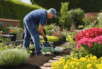 Servicios de jardinería profesional: diseño, mantenimiento, podas, riego eficiente, césped.