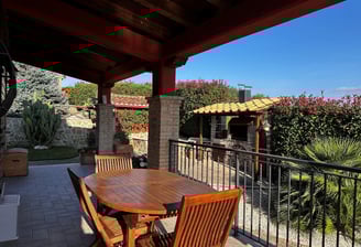 Stanza Girasole vista terrazzo