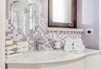 Stanza Lavanda vista bagno