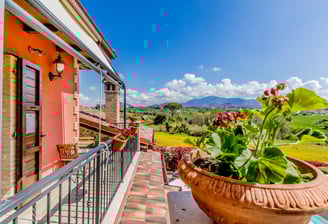 Stanza Lavanda vista balcone