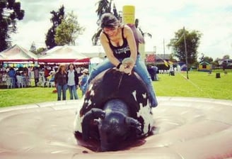 Mechanical bull rental for businesses in Greenville