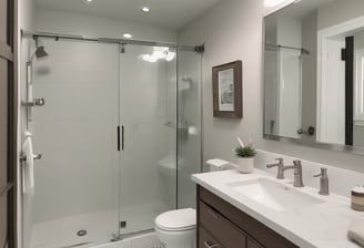 Salle de bains rénové et moderne à Château-Thierry