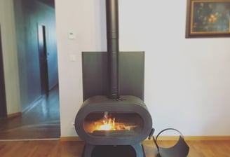 poêle à bois, Redon, installation conforme, tubage
