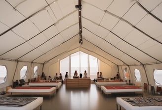 A large yellow excavator with 'Subzero Excavating' branding is parked on a flatbed trailer. There is a bright orange traffic cone positioned on the ground in front of the trailer, which is situated on a paved surface. A clear, deep blue sky is visible above, and a black fence runs behind the machinery.