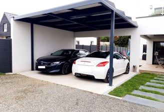 pergola photovtaique pour 2 voitures