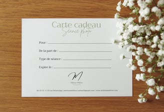 Carde cadeau Bourges