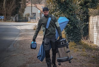 Nettoyage gouttières
