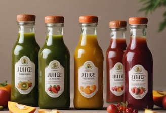 A variety of bottled beverages are displayed in a neat row on a reflective glass surface. The bottles, of various shapes and sizes, are filled with different colored liquids, featuring diverse labels from various brands. The setting appears to be outdoors with a metal beam structure overhead, suggesting a possible event or market environment.