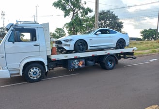 guincho em campo grande ms Mustang branco