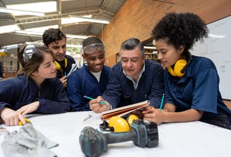 Helping and guiding students