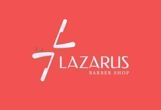 Lazarus Barber Shop Logo