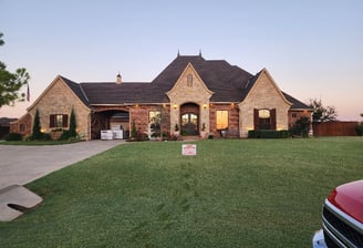 New shingle roof