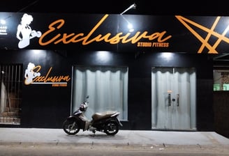 frente do studio exclusiva fitness