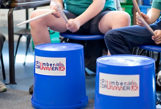 Bucket drumming for schools