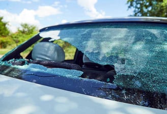 Back rear auto glass replacement