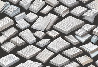 A gourmet dish is artfully arranged on a white plate with a scallop shell containing scallops, a seared garnish, and garnishes. This is set on a beige tablecloth, with a wine glass, a piece of bread on a small plate, and a portion of a wine bottle also visible.