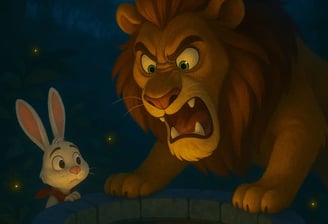 lion and rabbit bedtime story