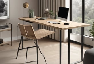 A striking visual setup featuring three personal care products with bright, neon lighting. The background is predominantly blue, and a beam of light illuminates the products, enhancing their labels. Each item is distinctly visible with a modern and sleek design.