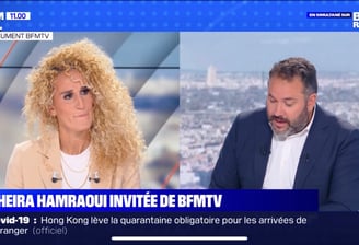 Kheira Hamraoui invitée sur BFM TV