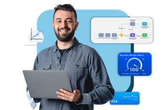 NoCode Workflow automation persona dashboard flujo de trabajo Creatio Partner