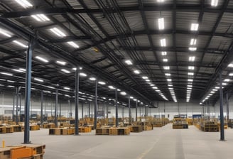 Innovative, large solar panel structures designed like futuristic trees, situated in a landscaped area with various plants and a pathway. The scene includes people walking, and the architecture emphasizes a modern, sustainable design.