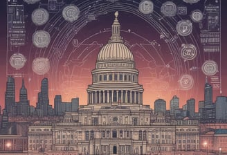 A conference room with a long wooden table surrounded by chairs covered in protective plastic. Multiple computer monitors are placed on tables against the walls, each displaying nature-themed images. The walls are lined with wood paneling, and a sign indicating a center for artificial intelligence is displayed at the front. There are decorative flower arrangements on the table, and the overall setup suggests a professional environment.