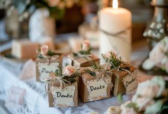 Gastgeschenke zur Hochzeit