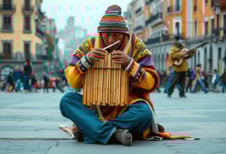 South American Native Street Performance