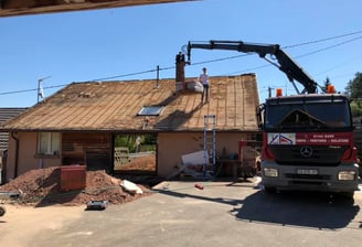 Camion de chantier
