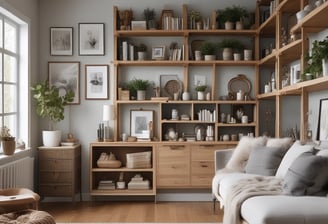 A person is seated at a cluttered workspace, organizing or packaging items. Several clipboards with papers, a notebook, and a variety of tools and boxes are scattered across a wooden table. The individual is wearing a white shirt and appears to be focused on their task.