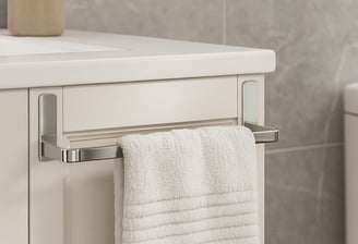 custom adhesive towel bar for kitchen storage solution of China supplier