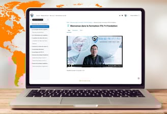 Formations ITIL4 en ligne sur ordinateurs et portables