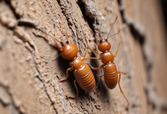 A large number of brown and yellow larvae or pupae are spread out on a flat surface. Two hands are seen sorting through them, possibly for selection or inspection purposes. The setting appears to be indoors, utilizing a white tray for sorting.