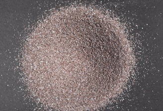 the photo of Brown Fused Alumina Grit