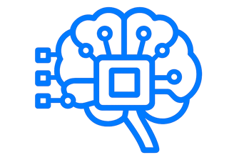AI brain icon