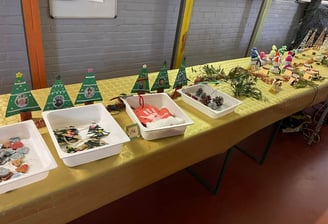 bricolages pour le marché de Noël