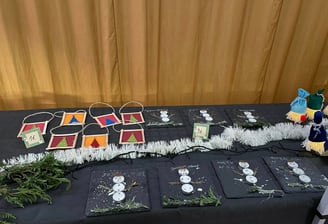 bricolages pour le marché de Noël