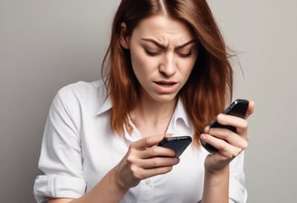 woman wearing white crew-neck t-shirt on bed holding silver MacBook