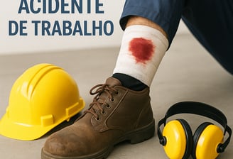 imagem acidente de trabalho