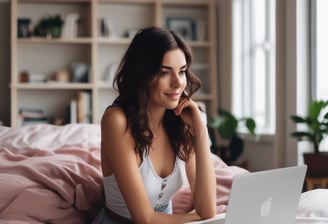 A person wearing a virtual reality headset appears to be engaged or immersed in the experience. They are dressed in a casual outfit consisting of a hoodie and a jacket, with a light-colored background offering a contrast to the darker tones of the clothing.