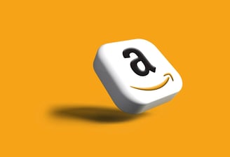 a white dicer with the amazon logo on it