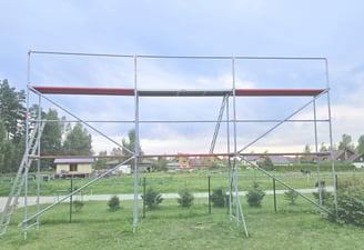 sastatnes stalazas 9x4.8 koka klaji