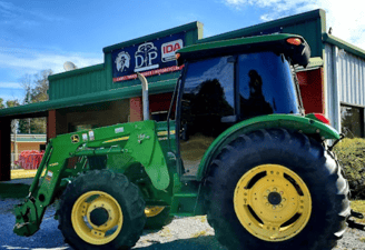 Tractor complete detailing from D and P auto detailing