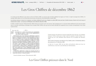 Gros Chiffres précoces décembre 1862