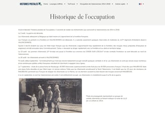 Occupation Valenciennes Historique