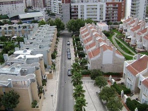 Lisbon - A modern neighborhood on the outskirts of the city