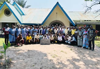 Participants at a Statistics Seminar in Western Kasai (DRC) in 2023